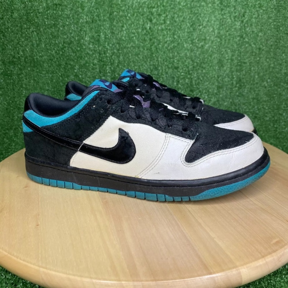 Nike Nyx Dunk Low - “Black/White-Aqmrn-Grnd-Prpl” - Women’s Size 8 (6.5Y)